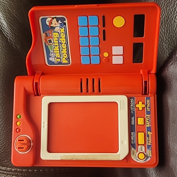 POKÉMON 2000 ASH'S TALKING POKÉDEX THINKCHIP NINTENDO EUC - Picture 4 of 4